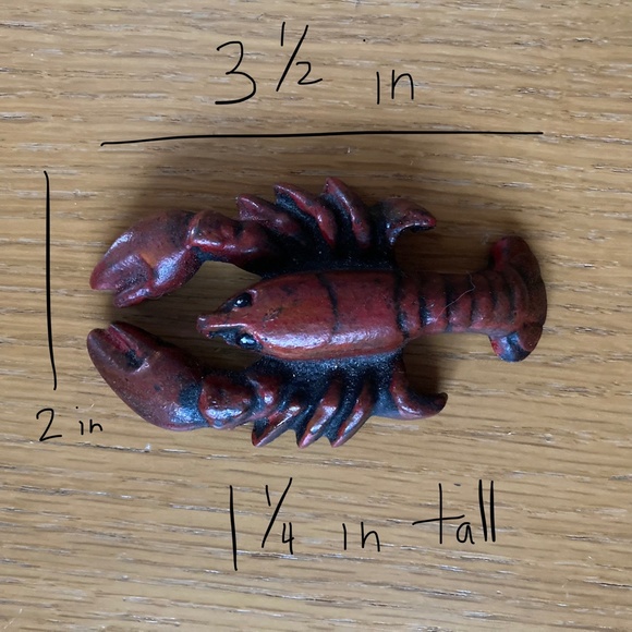 Maine lobster cast iron bottle opener or paperweight - Picture 4 of 4